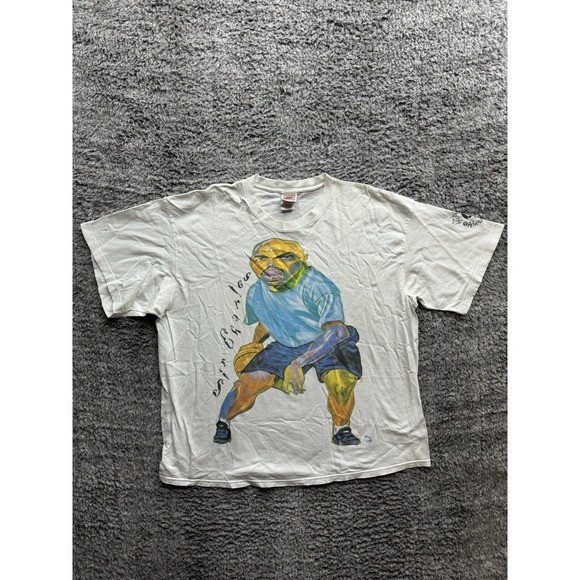 Charles Barkley Nike Hoop Heroes Vintage TShirt‎ size XL